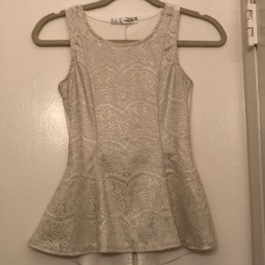 Manito Lace Front Blouse